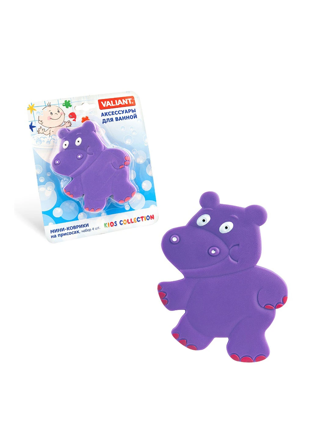 Антискользящий мини коврик, 12х9 см Tv-Shop (55950920)