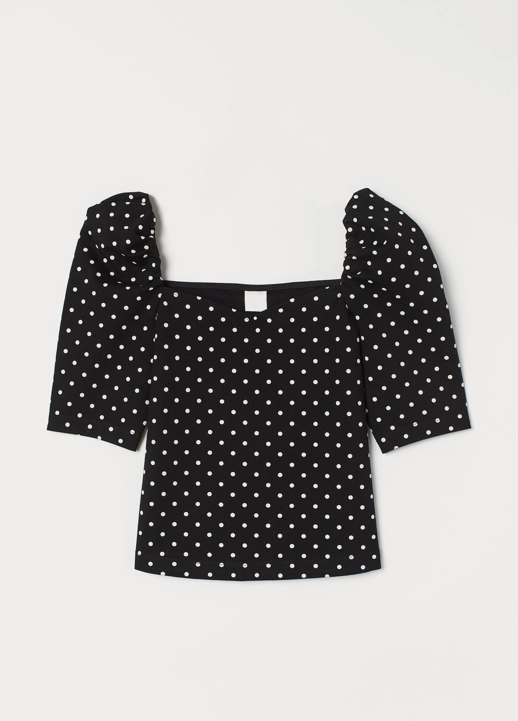 Чорно-біла блуза H&M