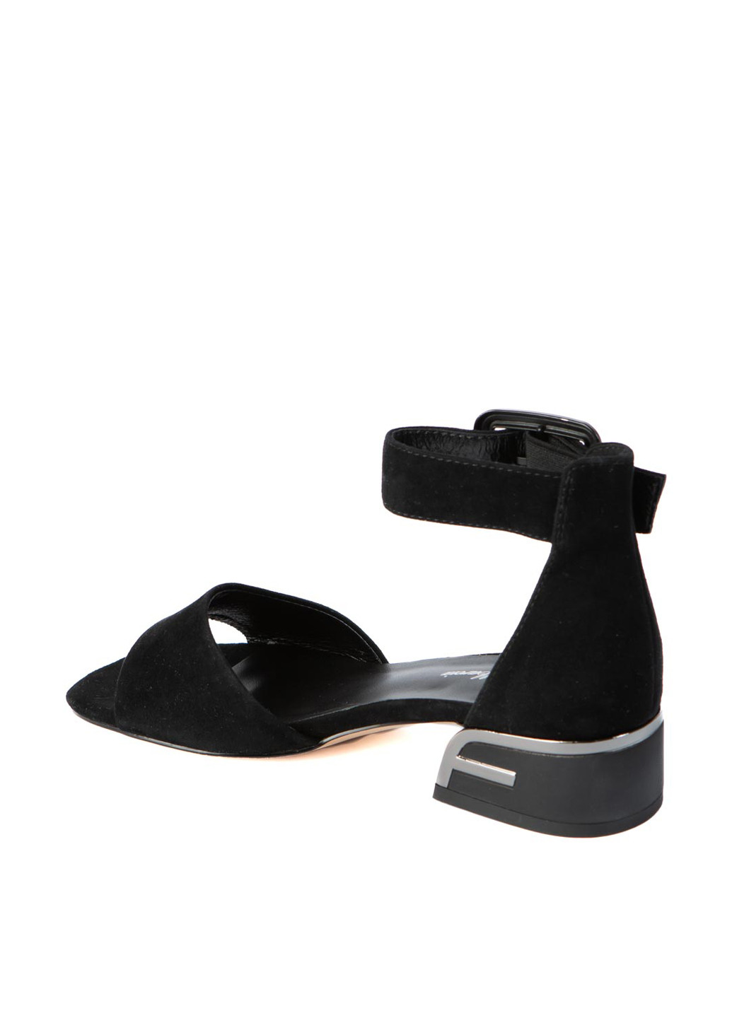 Черные босоножки LEDY MARCIA с ремешком