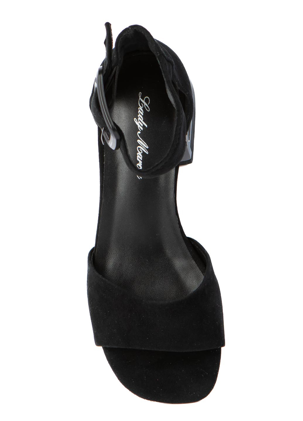Черные босоножки LEDY MARCIA с ремешком