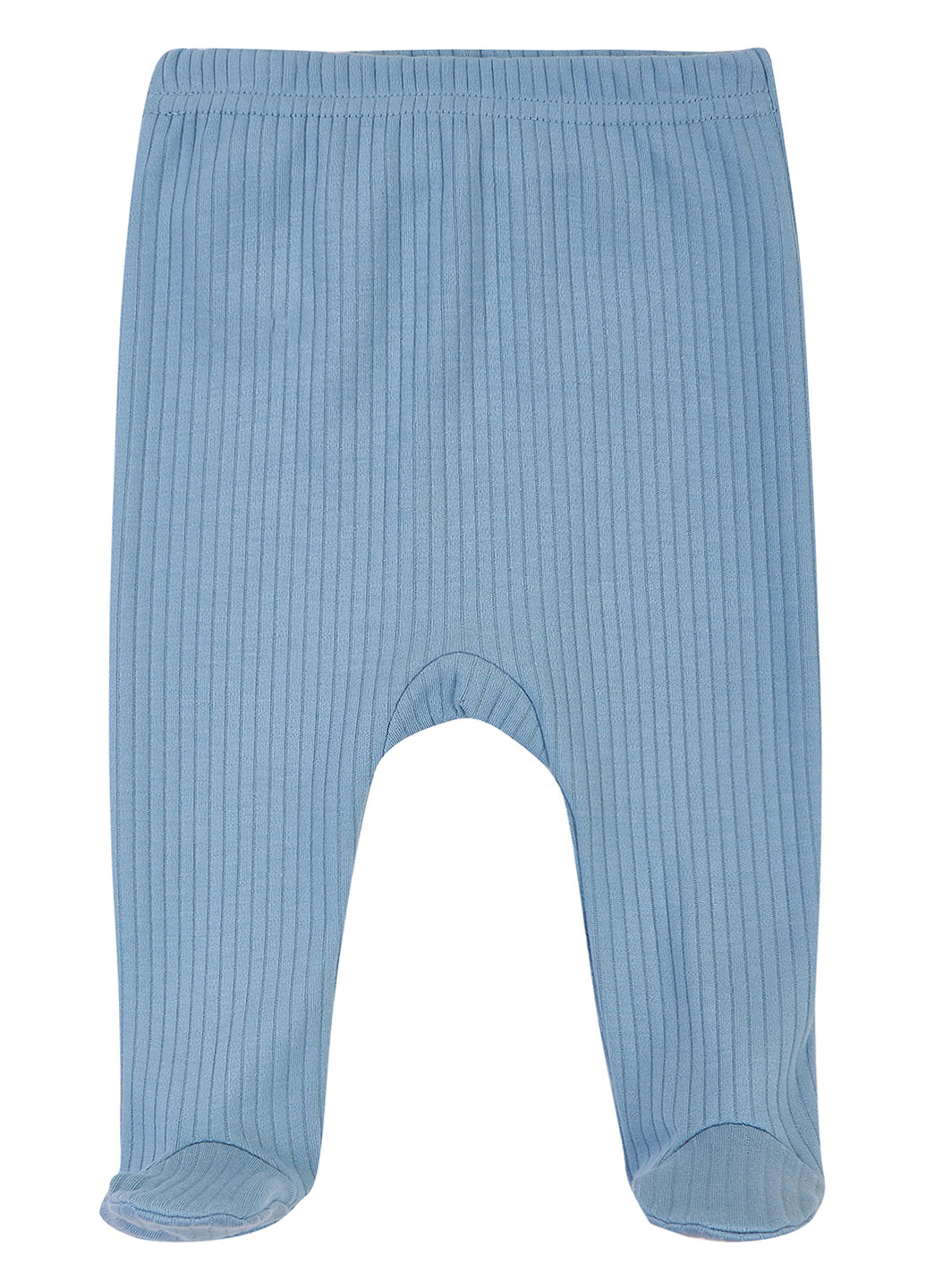 Блакитний демісезонний комплект (шапка, боді, повзунки) KRAKO