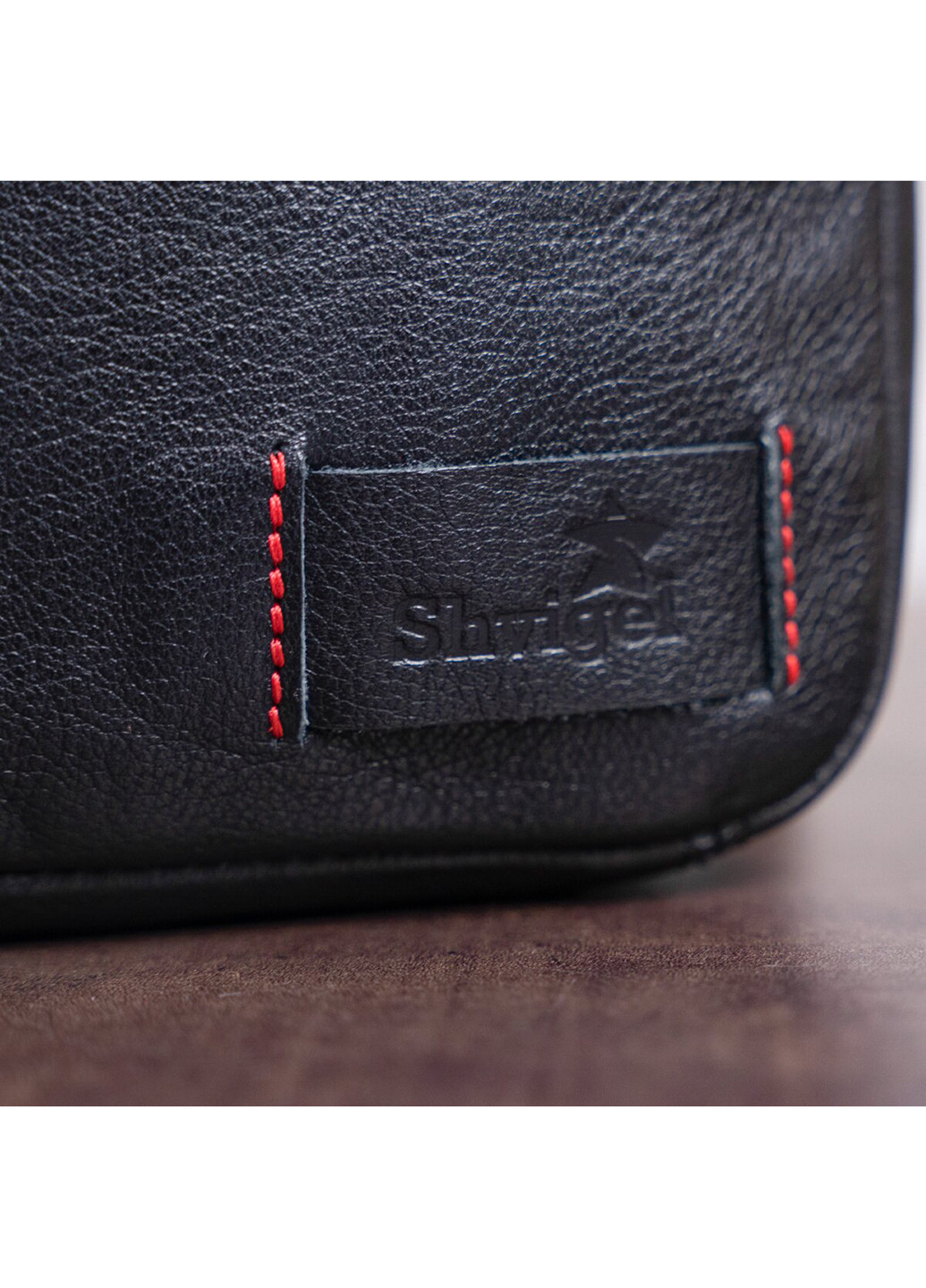 Мужская кожаная сумка 20х14,5х4 см Shvigel (252128397)
