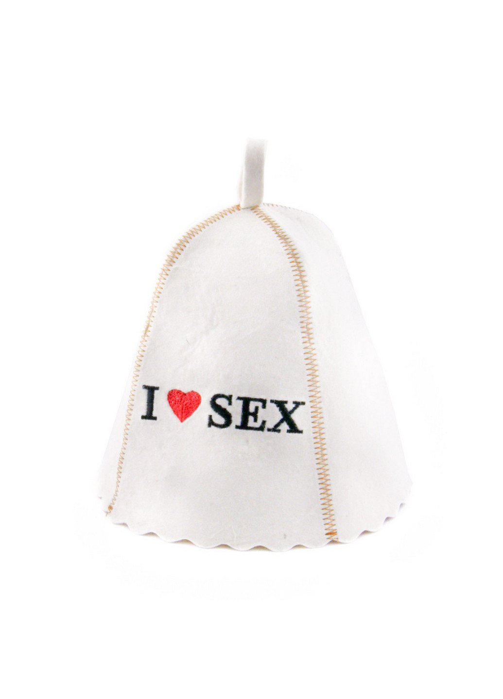 Шапка для лазні "I love sex" Luxyart (206831202)