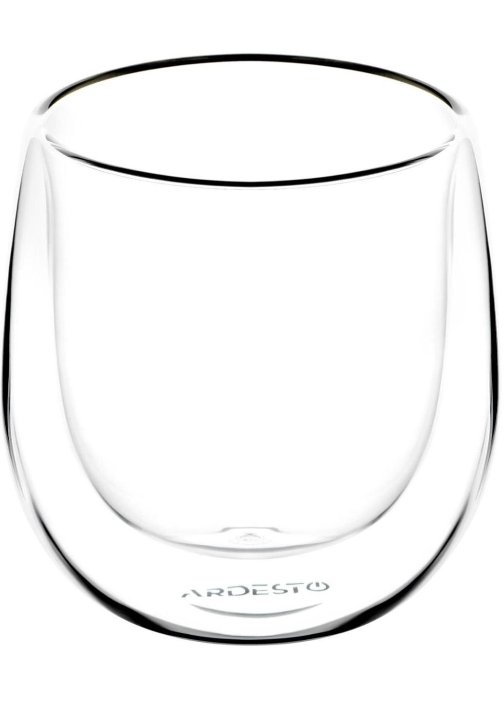 Набір склянок із подвійним дном 2 шт AR-2612-G 120 мл Ardesto (253611300)