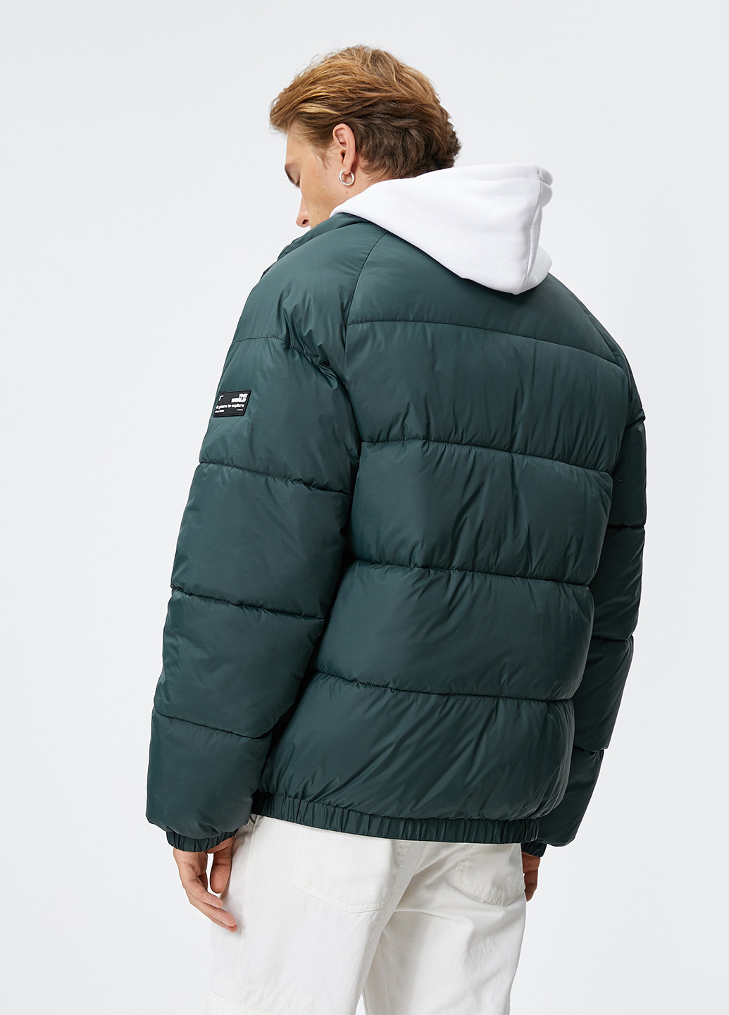 Изумрудная зимняя куртка KOTON
