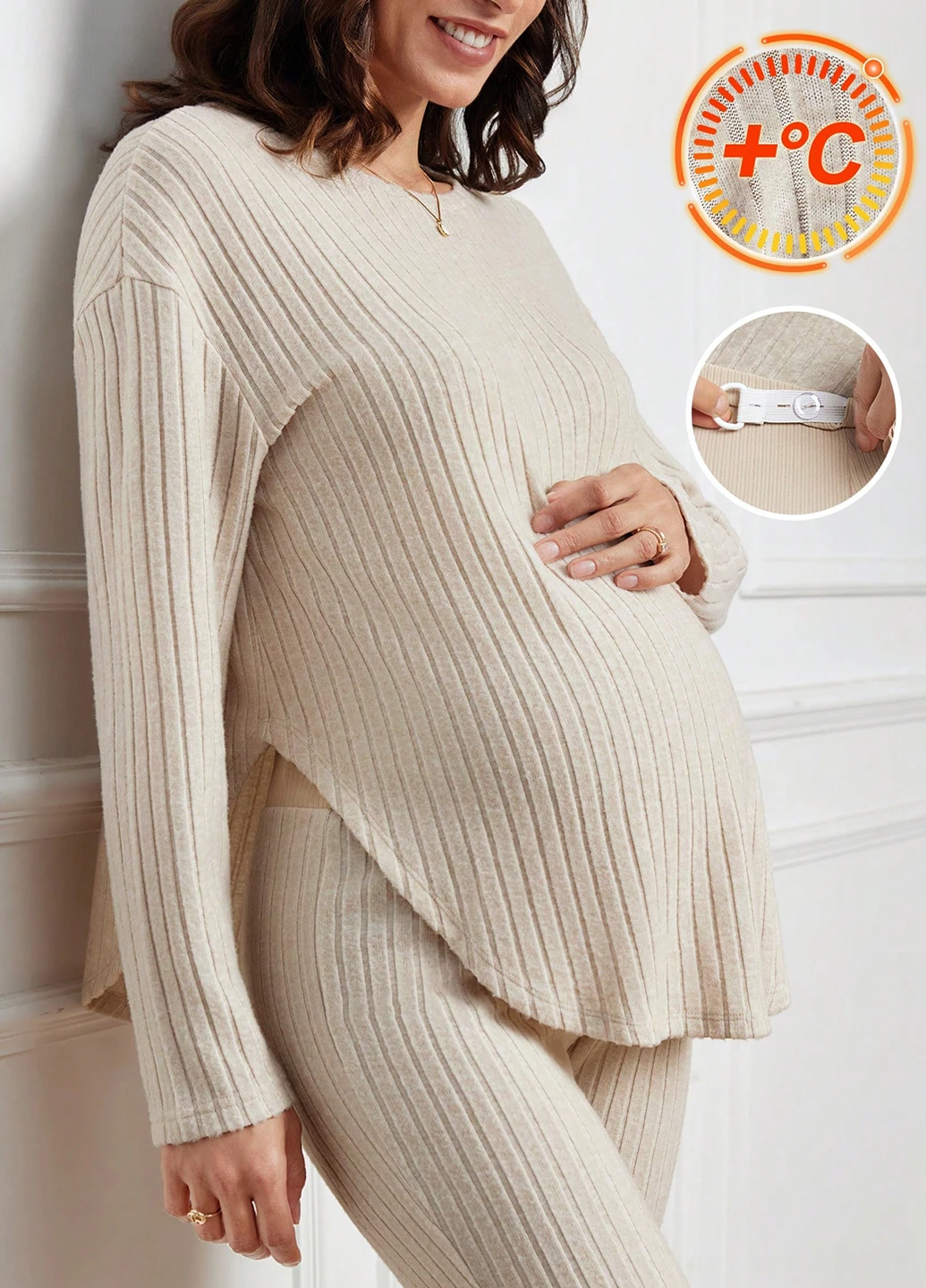 Костюм для вагітних (светр, штани) SHEIN (342405959)