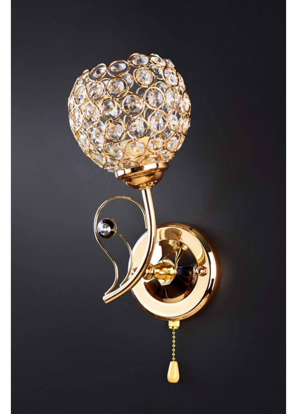 Бра настенное 220/1-gd Золото 16х14х34 см. Sunnysky (253545182)