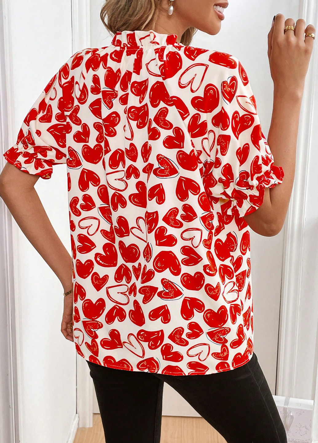 Белая блуза SHEIN