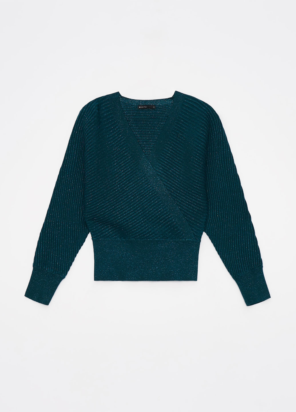 Морської хвилі демісезонний светр Mohito