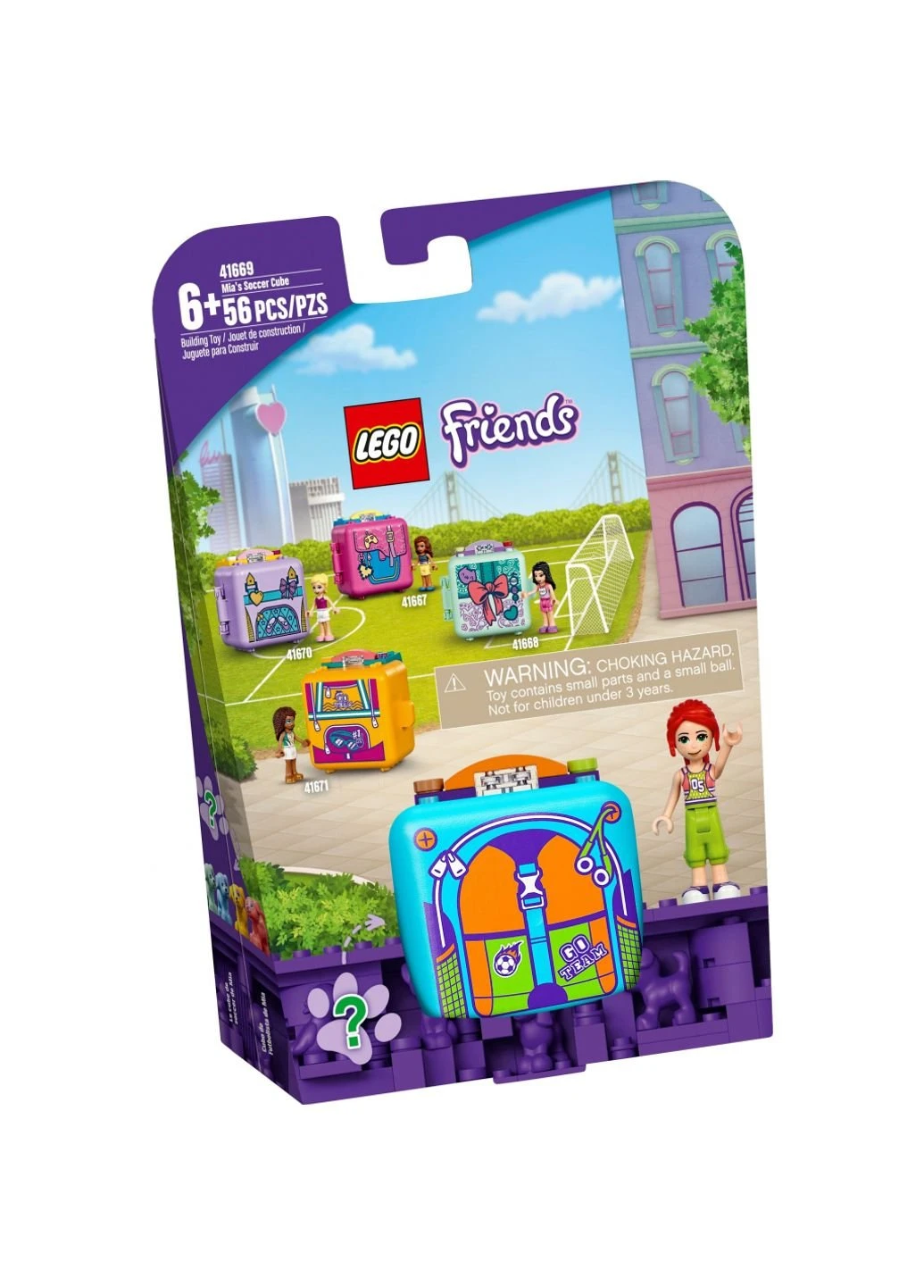 Конструктор Friends Футбольный кьюб Мии 56 деталей (41669) Lego Friends Футбольный кьюб Мии 56 деталей (249597614)