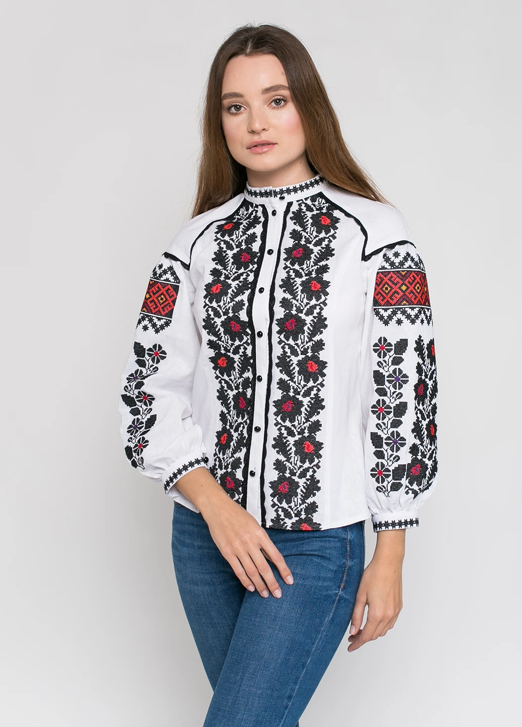 Белая блуза Piccolo L