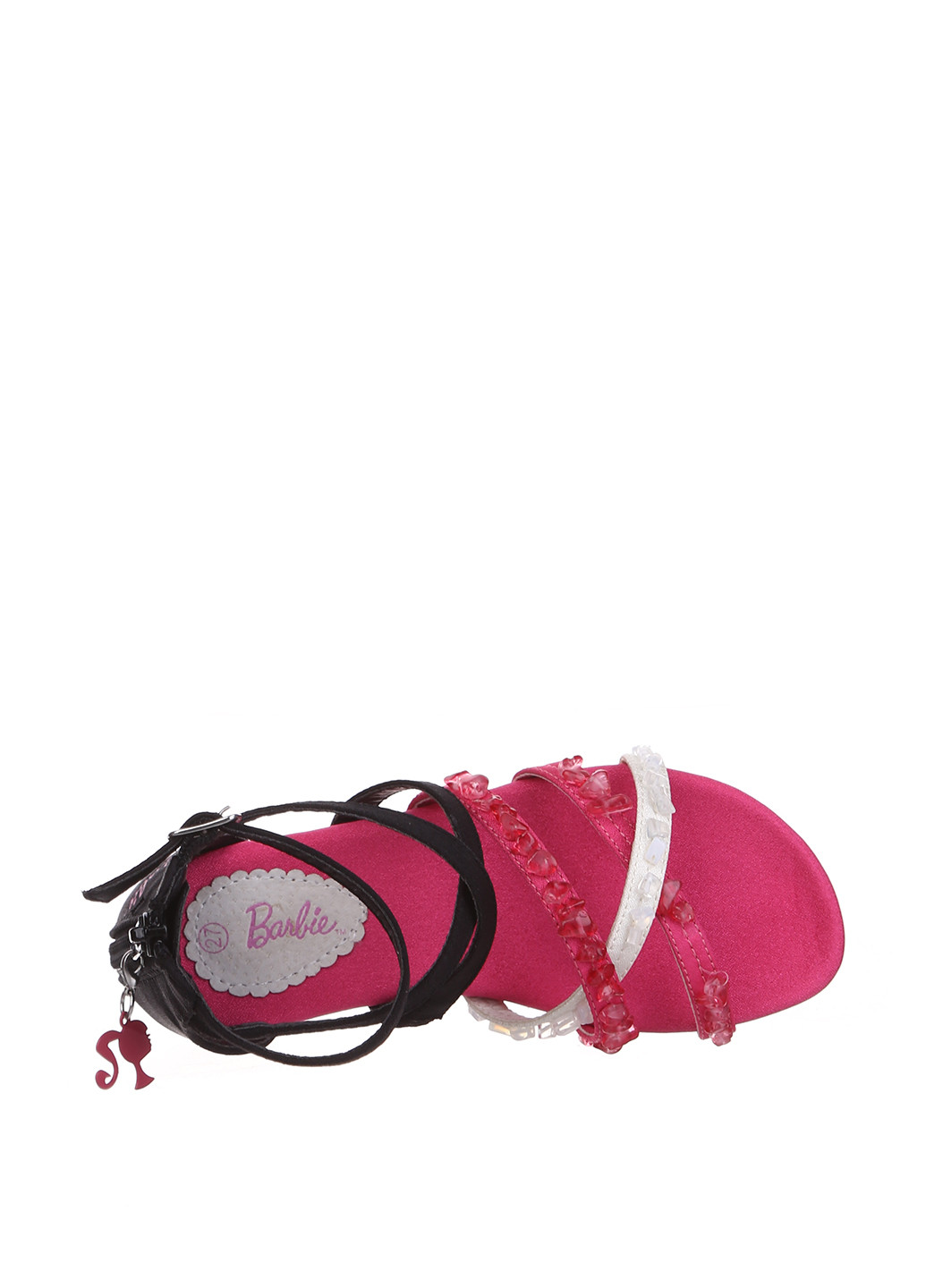 Розовые кэжуал сандалии Barbie на молнии