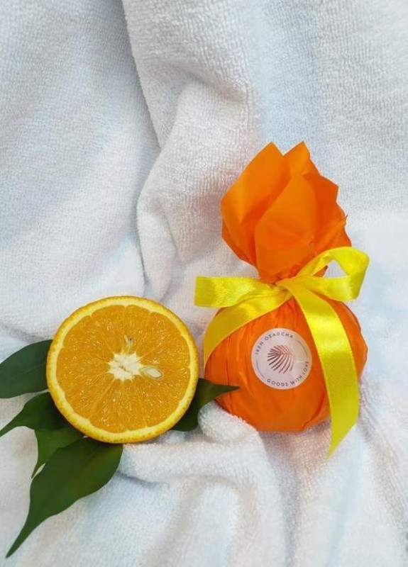 Помаранчеві бомбочки для ванн з ароматом апельсину BeautlyMaysternya (253177733)