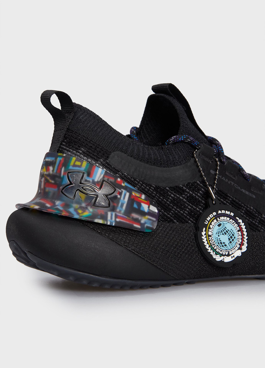 Чорні літні кросівки Under Armour