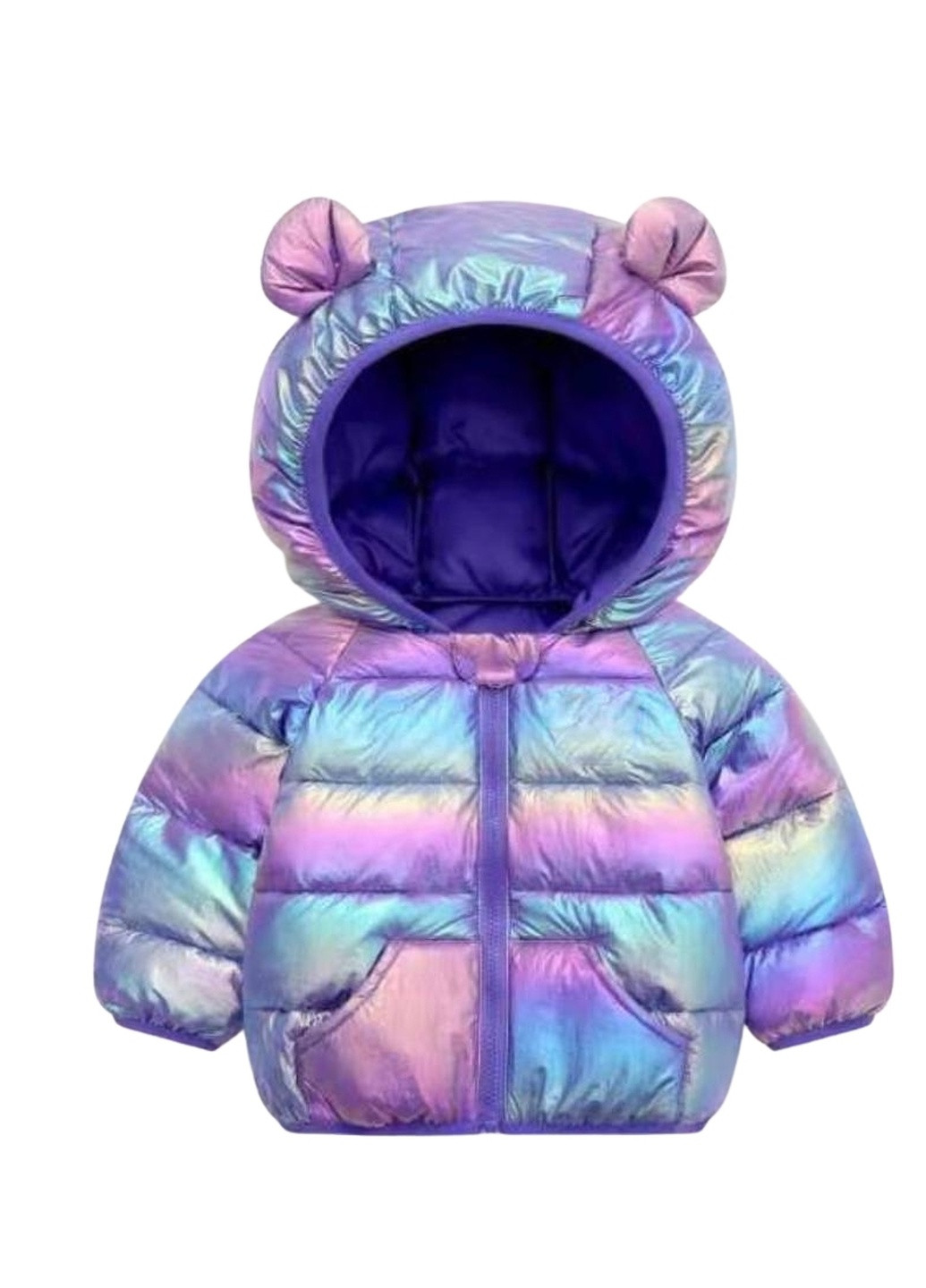 Фіолетова демісезонна куртка демісезон 116 фіолетовий (2000904064700) Житань