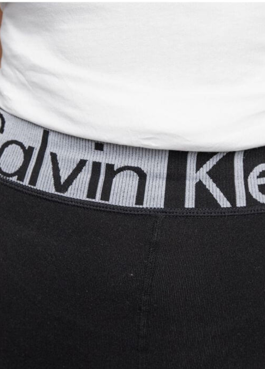 Черные демисезонные леггинсы Calvin Klein