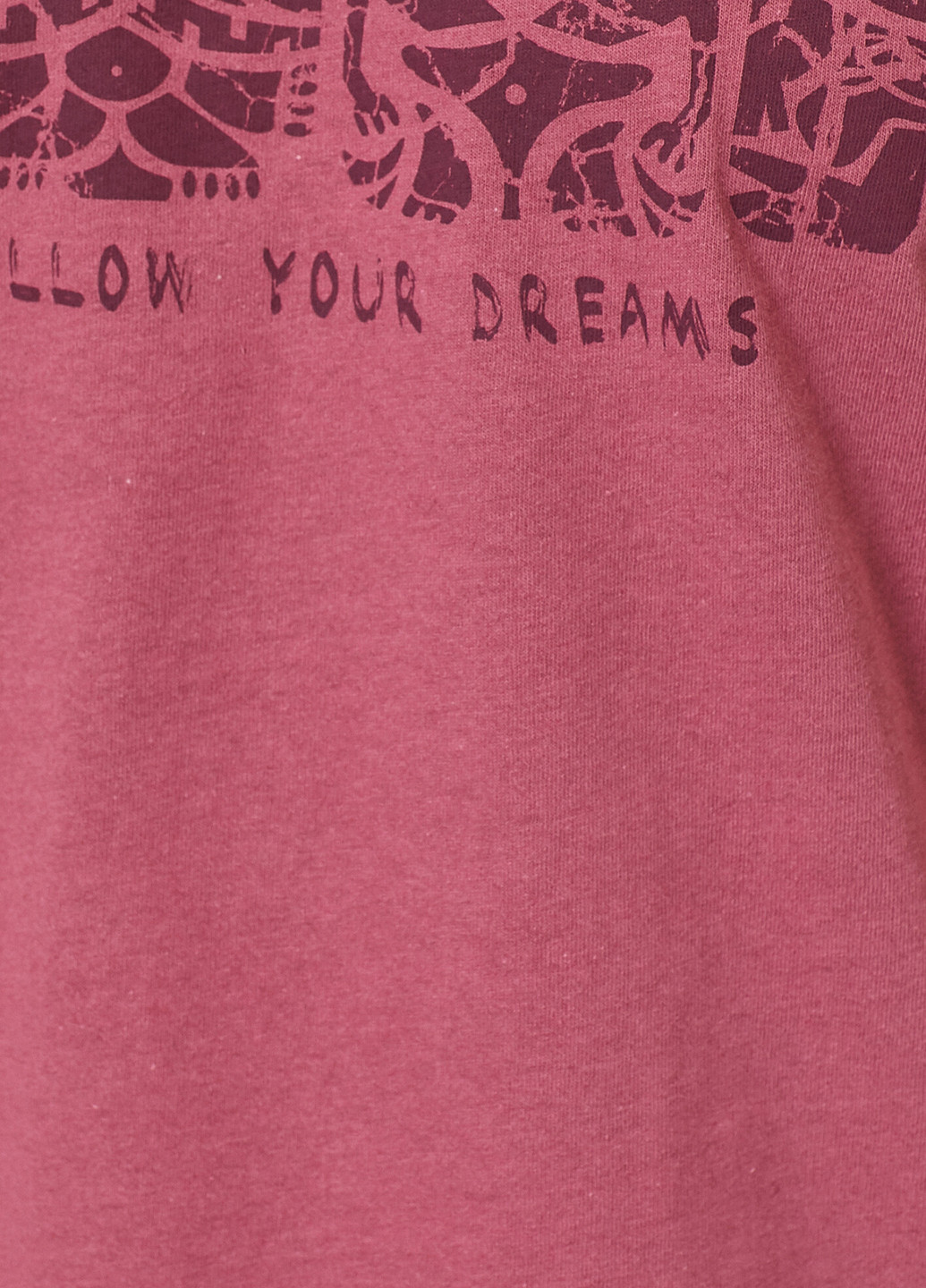 Розово-лиловая футболка KOTON