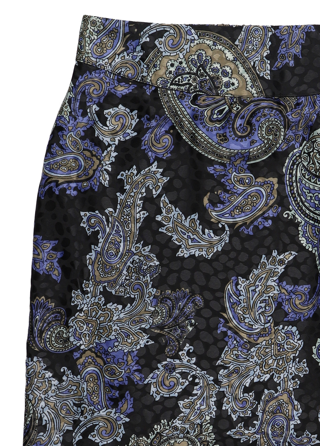 Синяя кэжуал "турецкие огурцы" юбка Cream