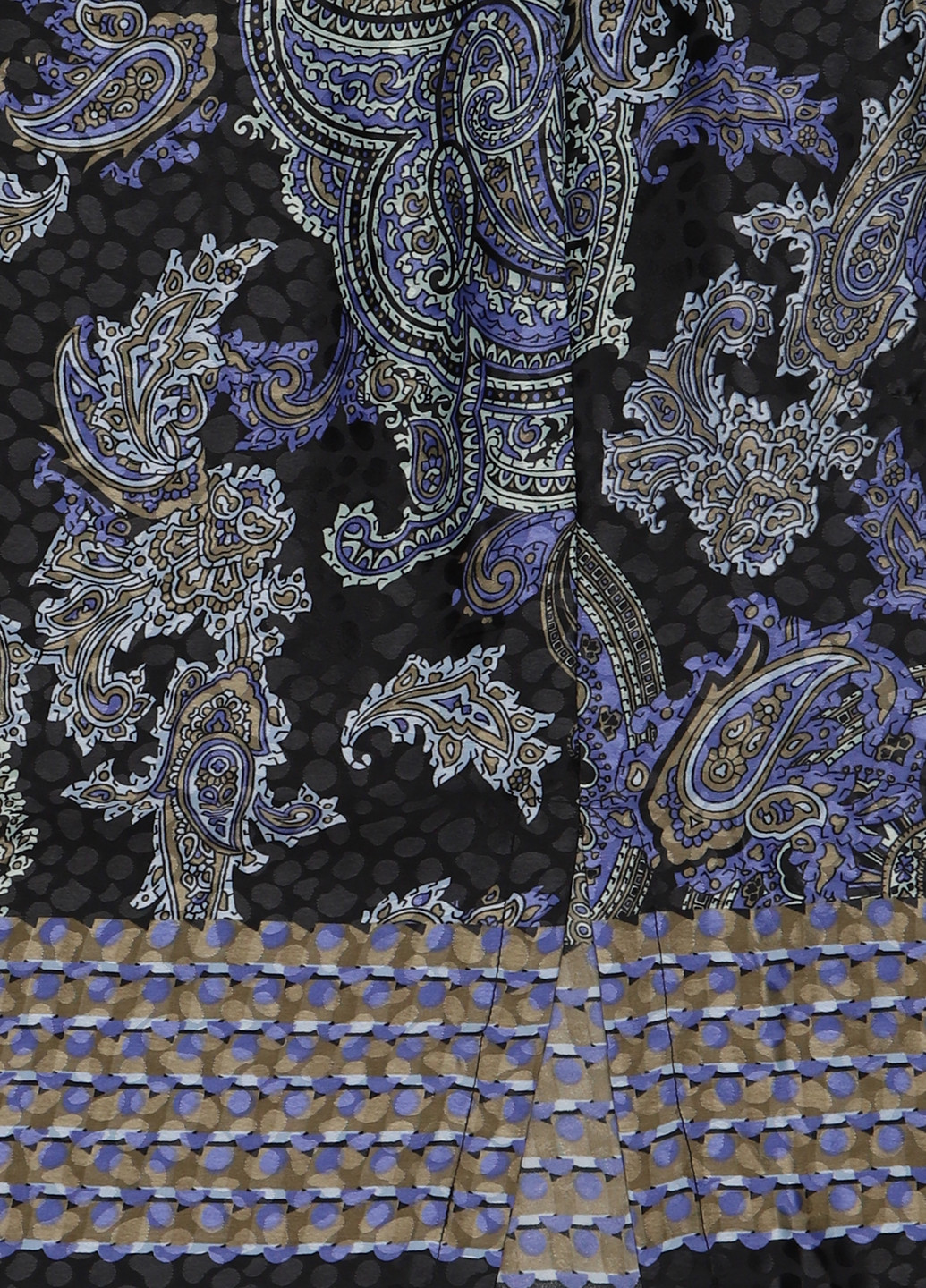 Синяя кэжуал "турецкие огурцы" юбка Cream