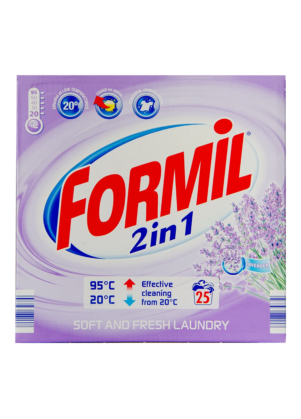 Універсальний порошок для прання 2 in 1 Lavender 1,625 кг (25 прань) Formil (214116754)