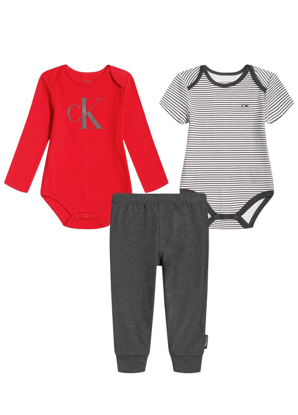 Комбінований демісезонний комплект (боді, штани) Calvin Klein