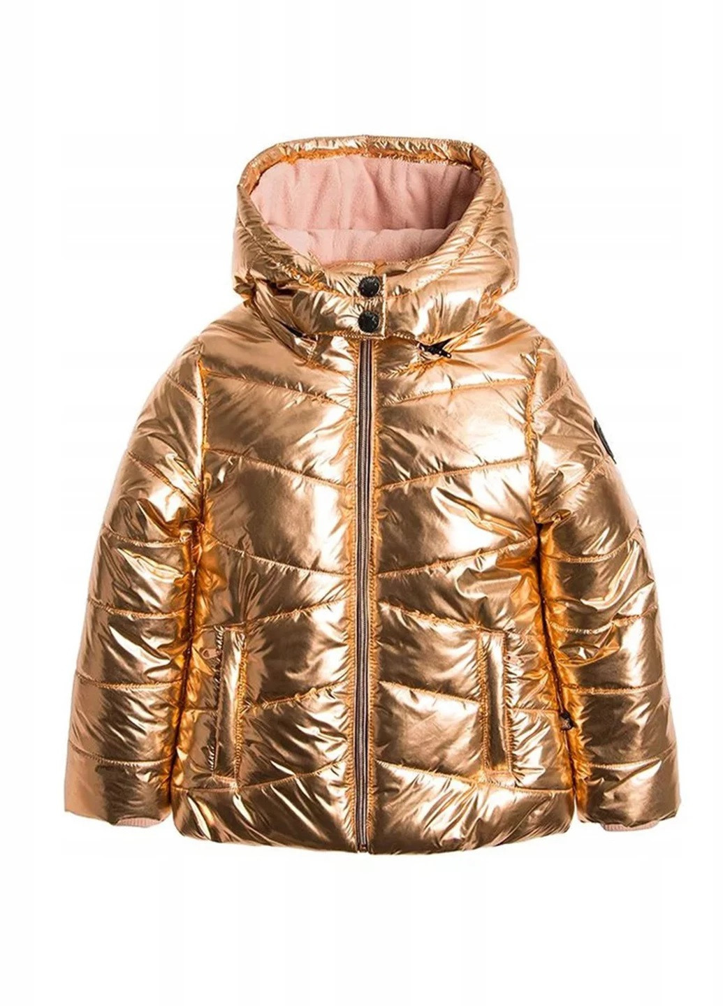 Золотая зимняя куртка Cool Club