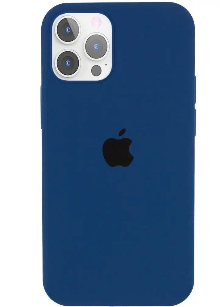 Силіконовий Чохол Накладка Silicone Case для iPhone 13 Pro Max Navy Blue No Brand (254091305)