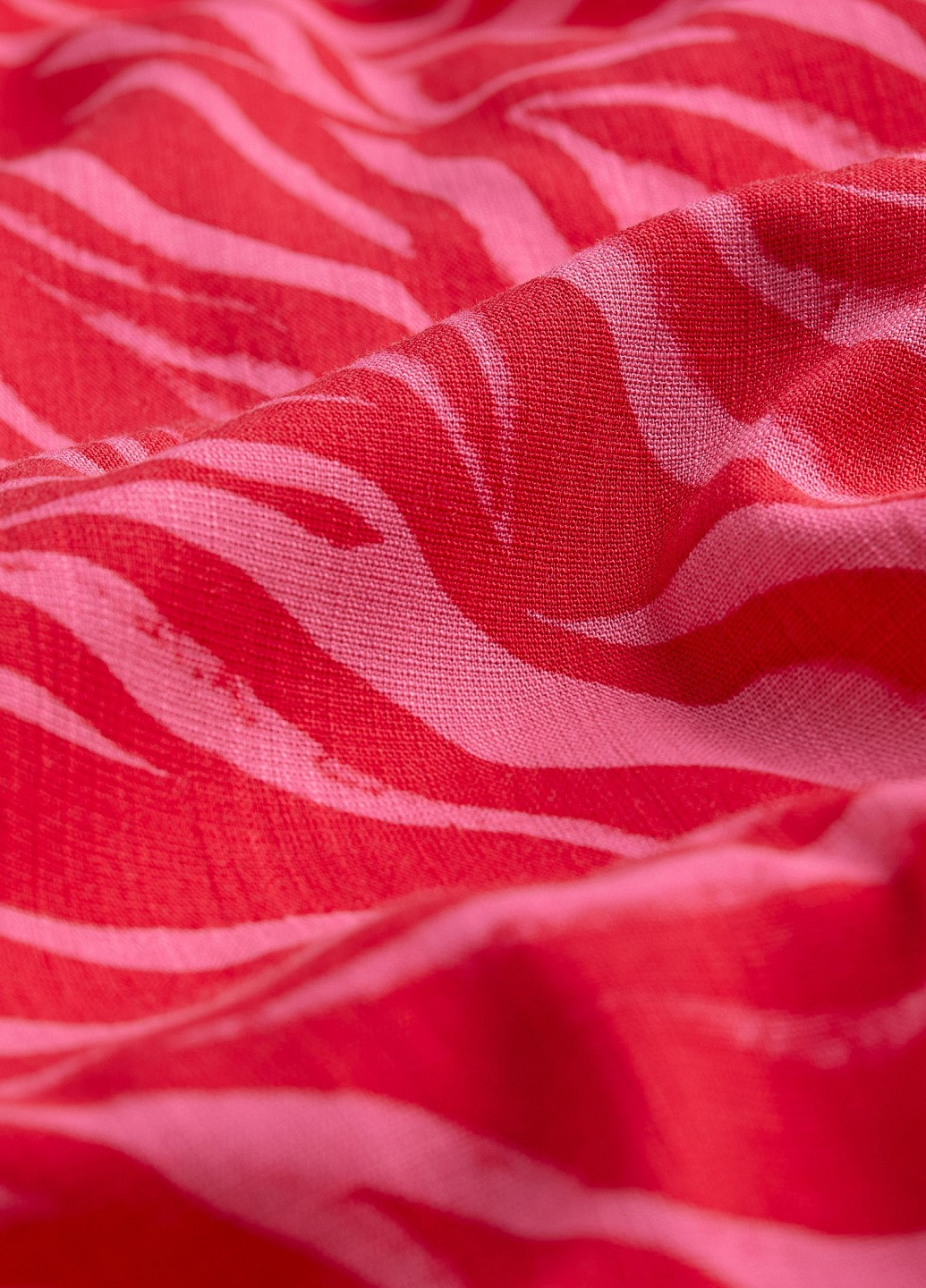 Червона кежуал сукня H&M зебра