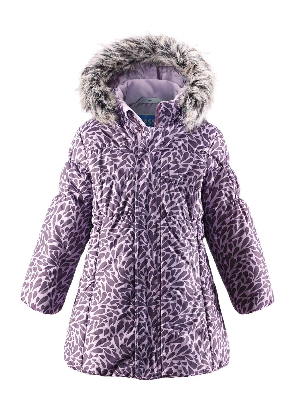Сиреневая зимняя куртка Lassie by Reima