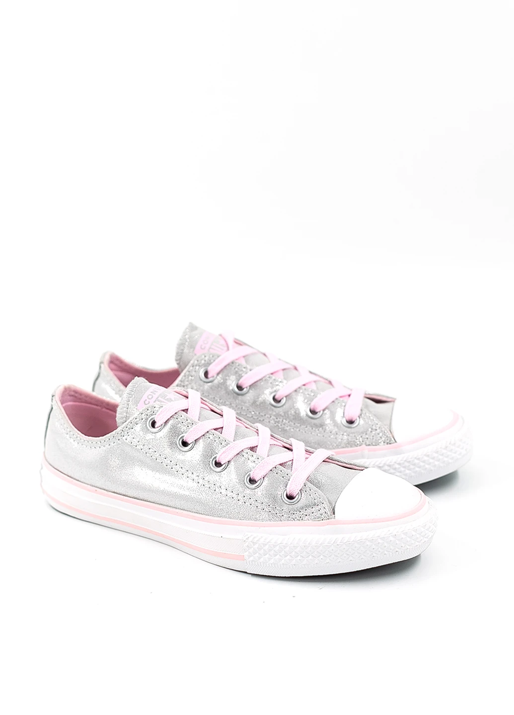 Светло-серые кеды Converse