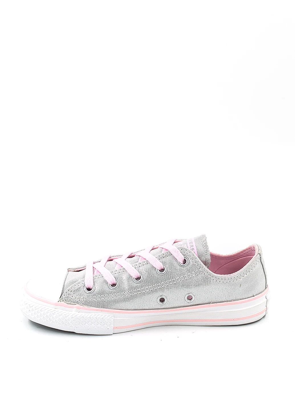 Светло-серые кеды Converse