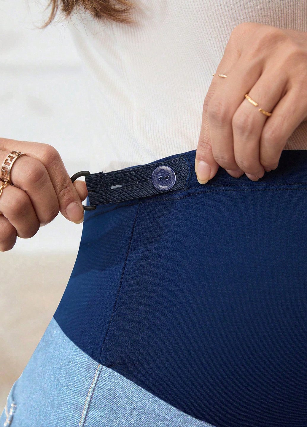 Джинси для вагітних SHEIN - (345181997)