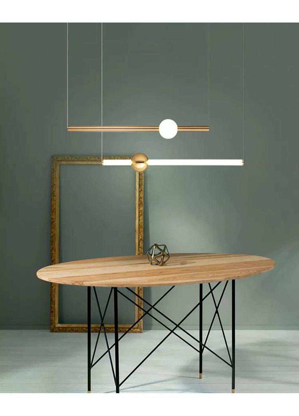 Люстра стельова LED ND7044/900HB-k Латунь 20х10х90 див. Sunnysky (253122168)