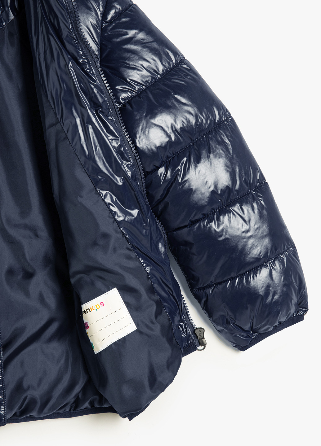 Темно-синя демісезонна куртка KOTON