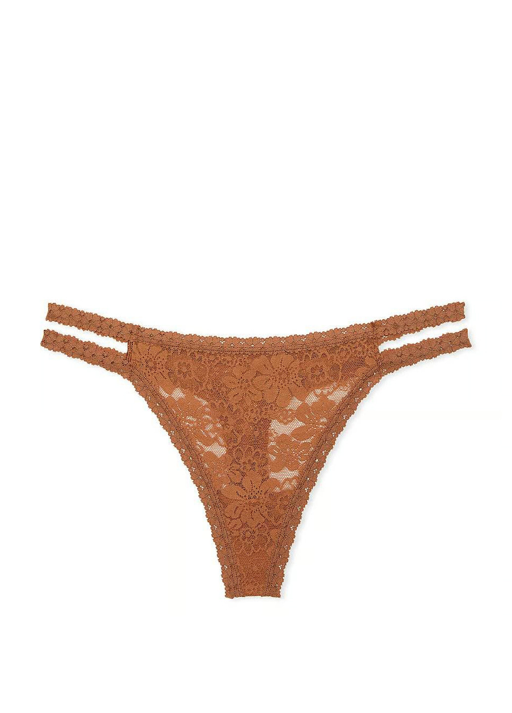 Коричневый демисезонный комплект (бюстгальтер, трусики) Victoria's Secret