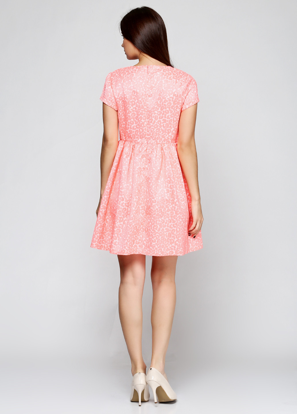 Рожева кежуал сукня Juicy Couture з тваринним принтом