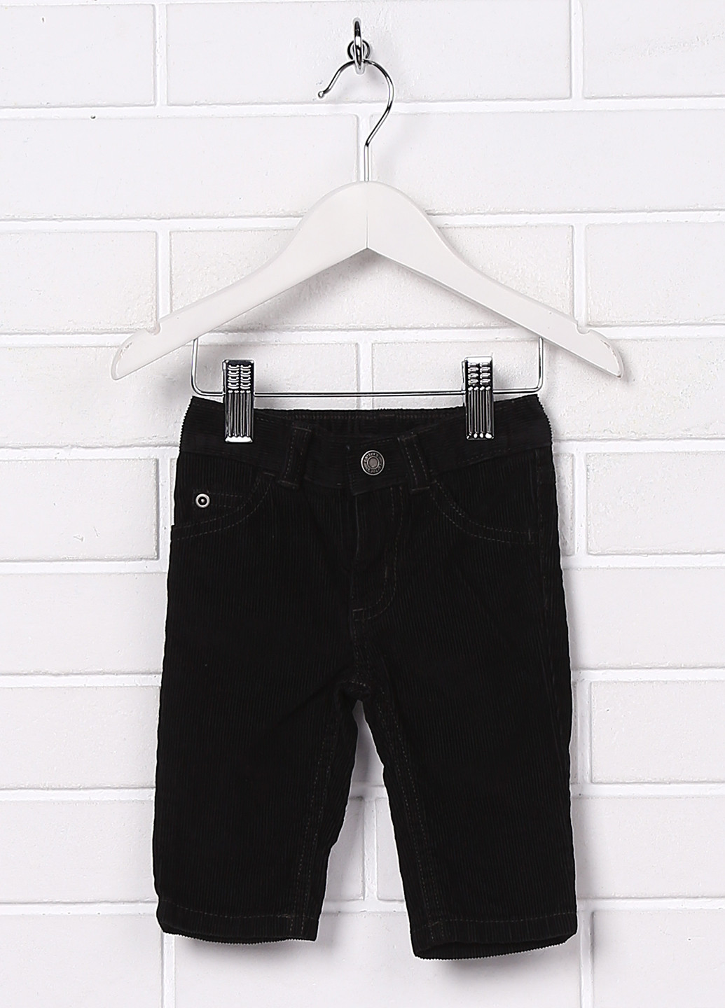 Черные кэжуал демисезонные брюки прямые Carter's