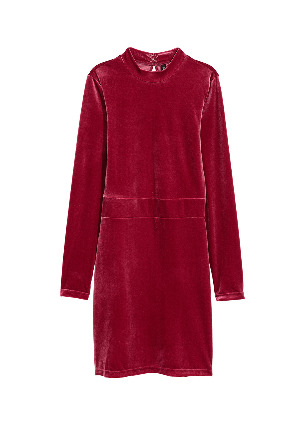 Бордова кежуал сукня сукня-водолазка H&M однотонна