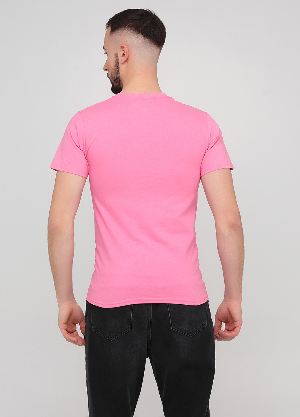 Рожева футболка Hanes