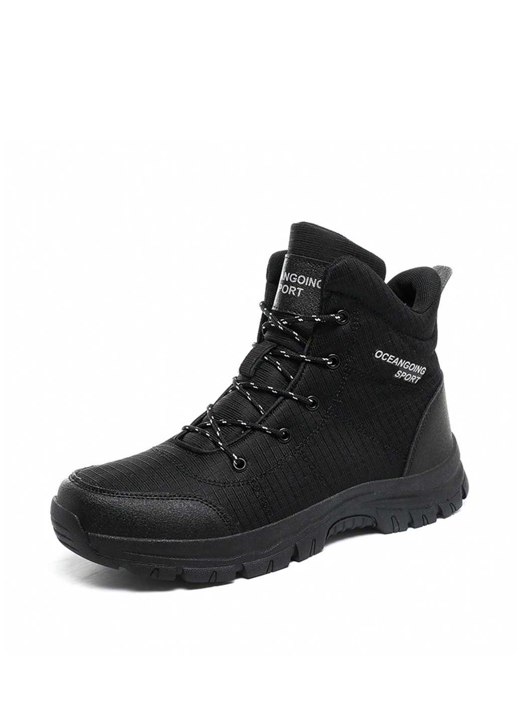 Черные осенние ботинки SHEIN