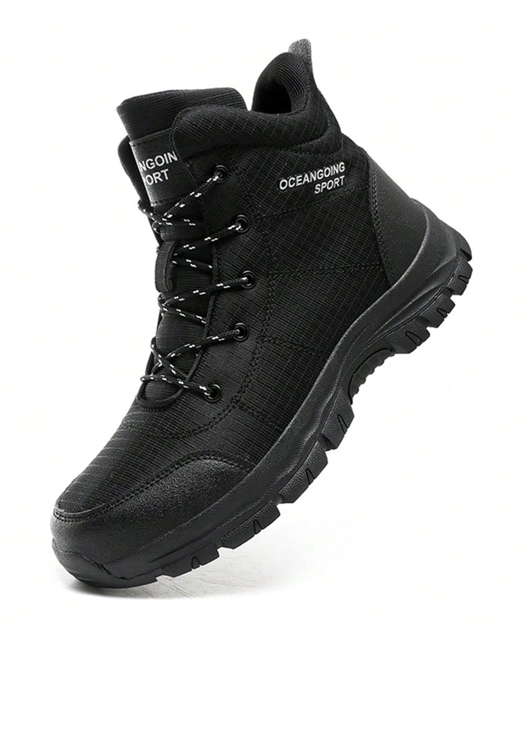 Черные осенние ботинки SHEIN