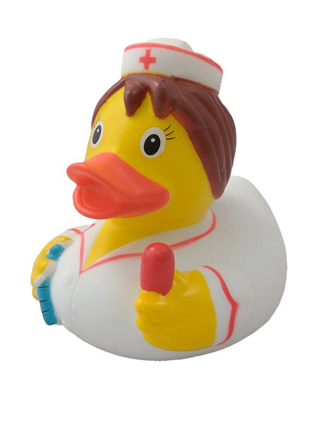 Игрушка для купания Утка Медсестра, 8,5x8,5x7,5 см Funny Ducks (250618777)