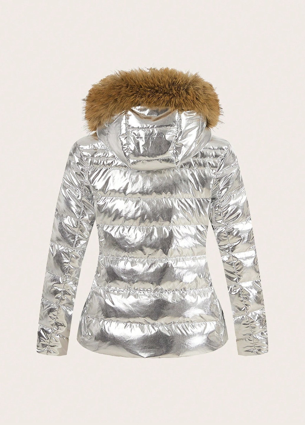 Срібна зимня куртка SHEIN