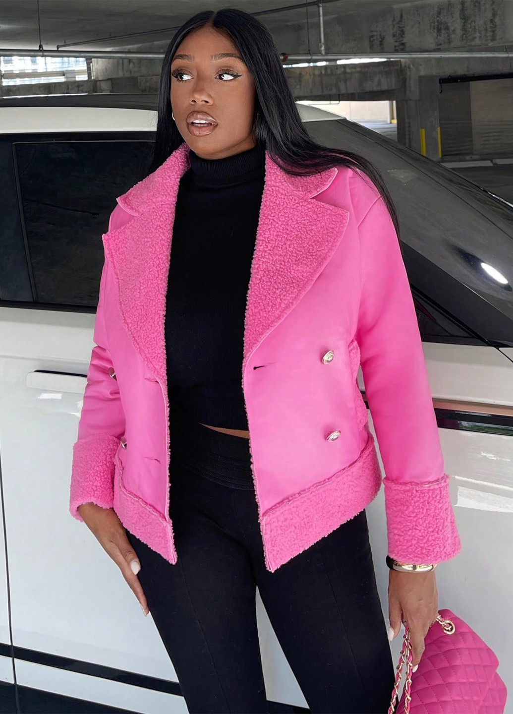 Дубленка SHEIN (333366263)