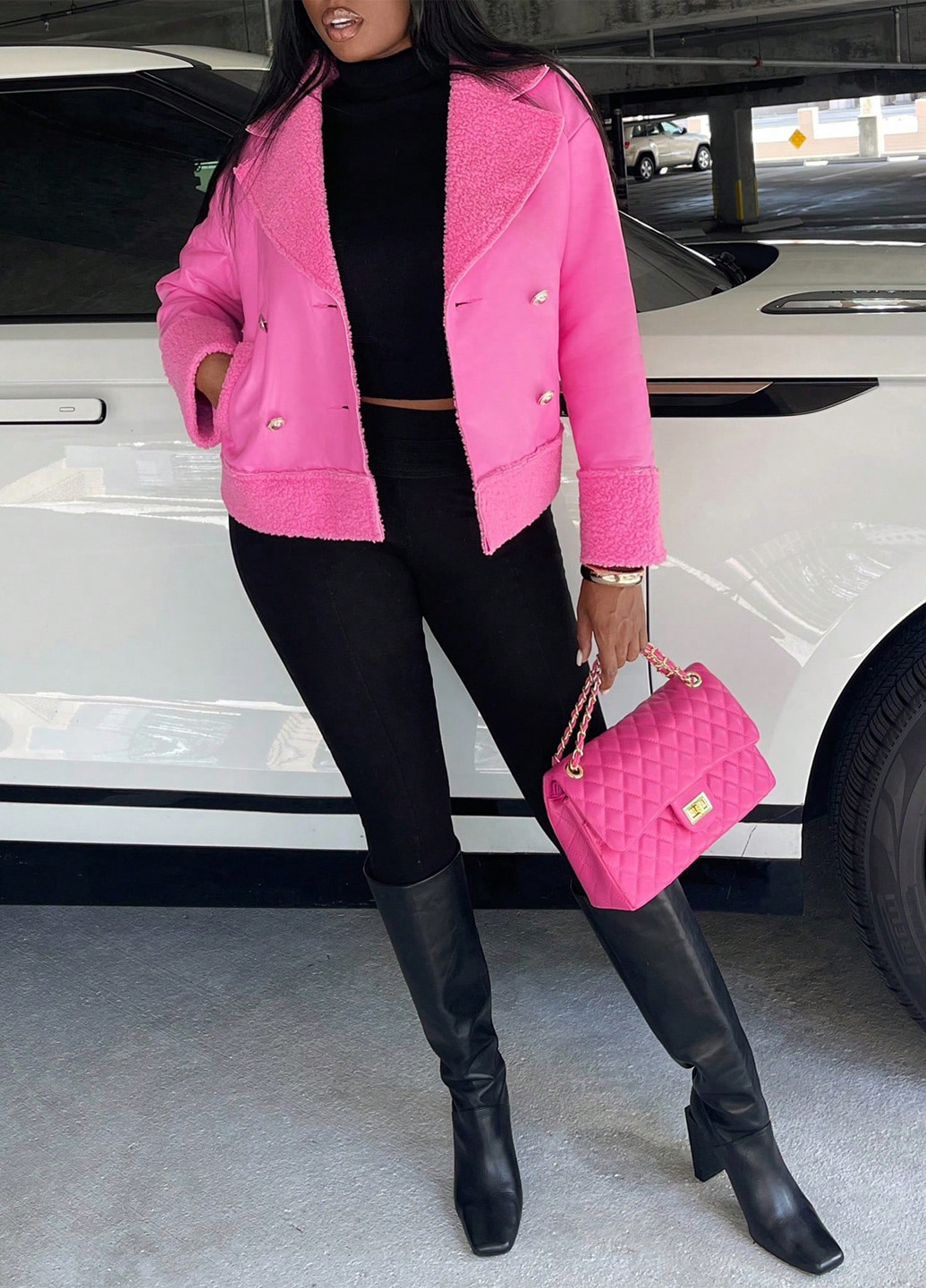 Дубленка SHEIN (333366263)