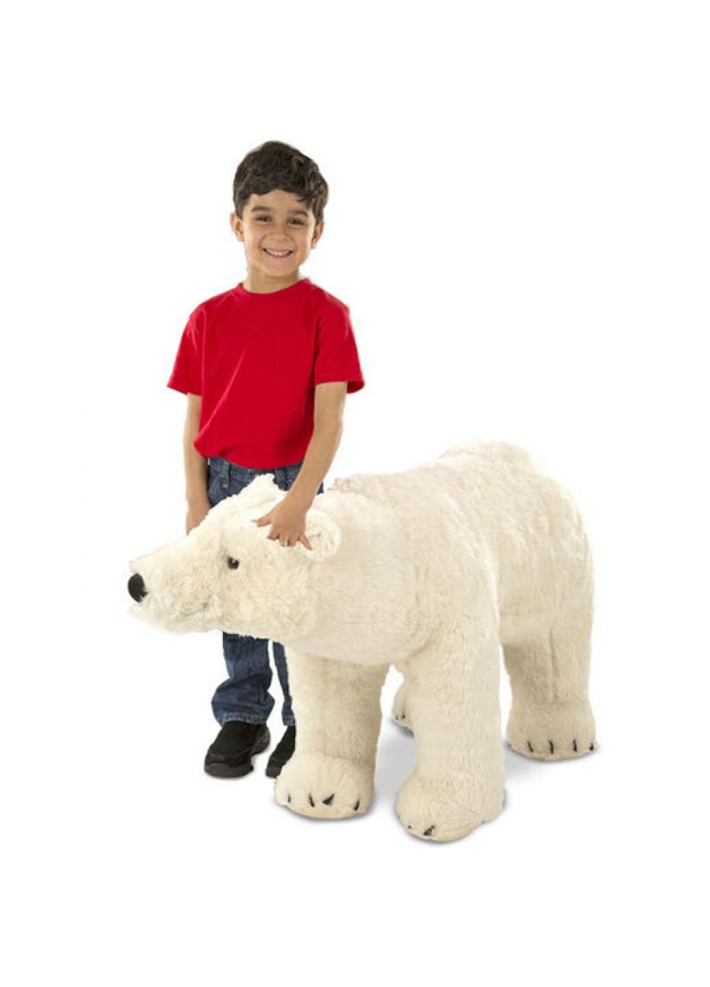 Мягкая игрушка плюшевый полярный медведь, 91 см (MD8803) Melissa&Doug (252242460)