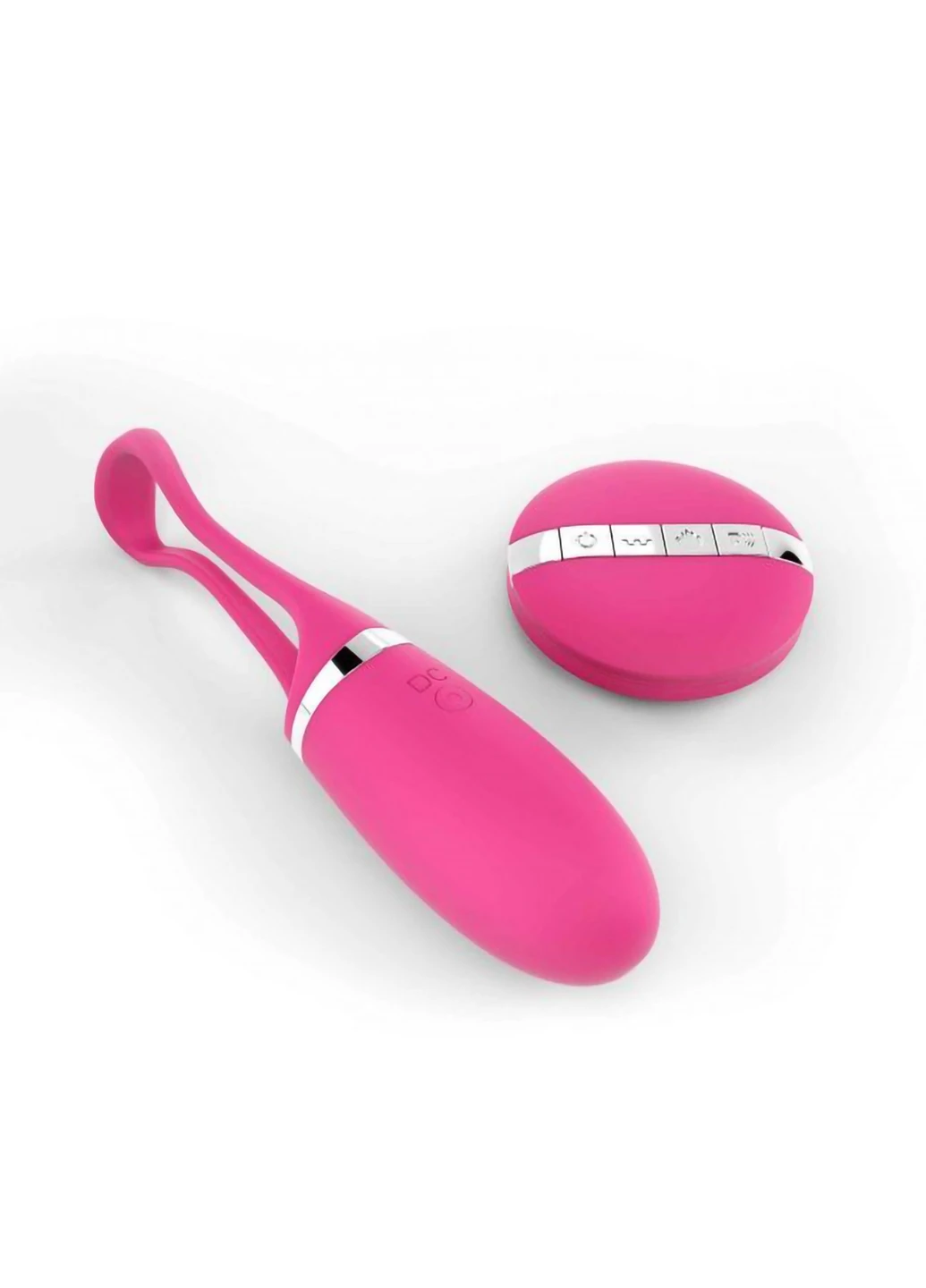 Виброяйцо Secret Delight Magenta с пультом ДУ, с турборежимом и голосовым управлением Dorcel (254151738)
