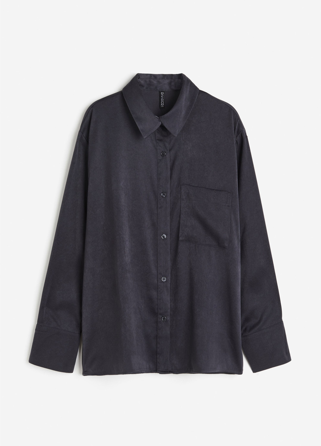 Тёмно-серая рубашка H&M