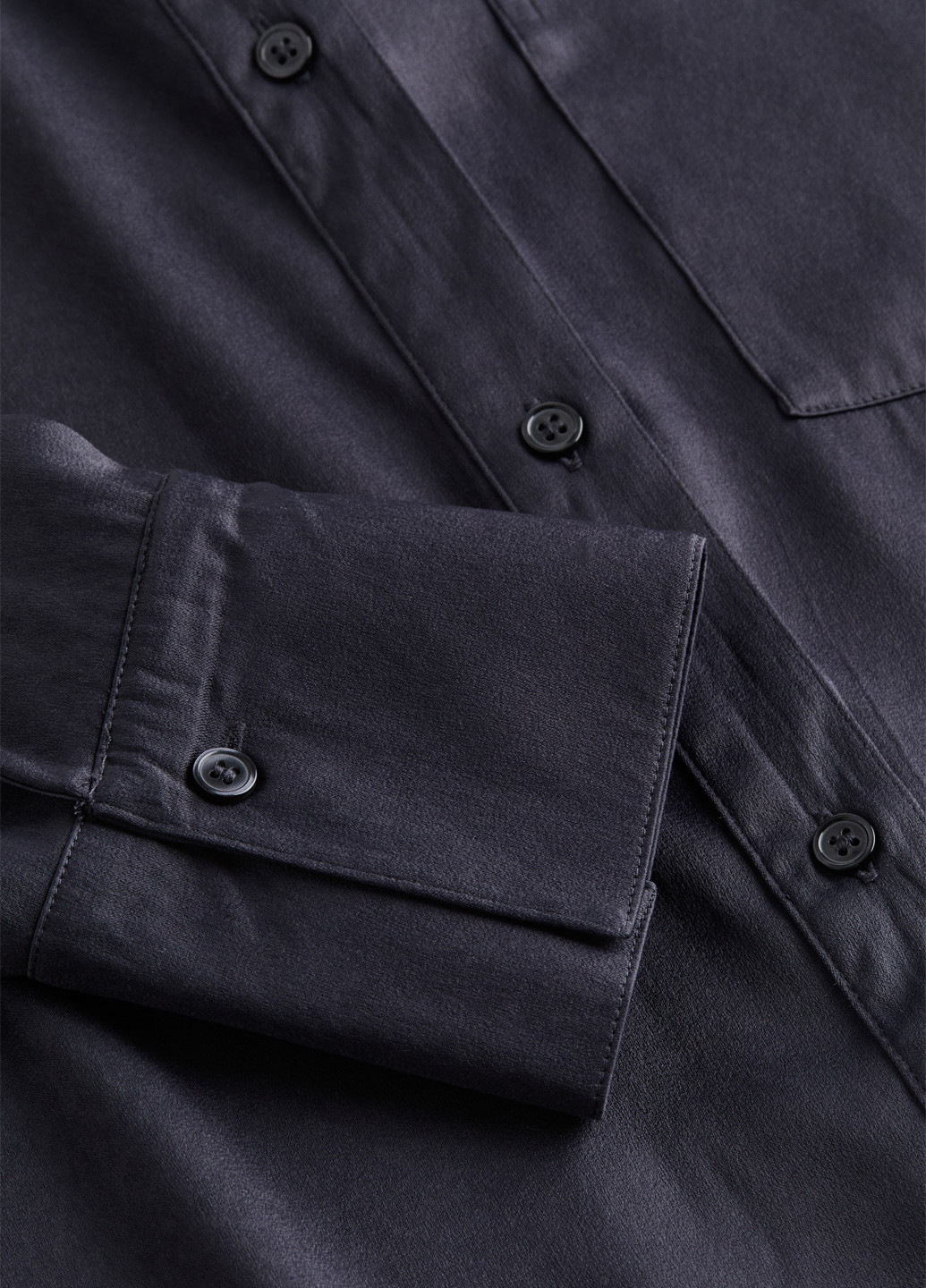 Тёмно-серая рубашка H&M