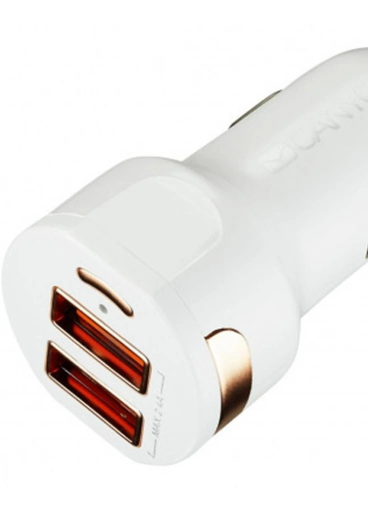 Зарядний пристрій Universal 2xUSB car adapter (CNE-CCA04W) Canyon (216637268)